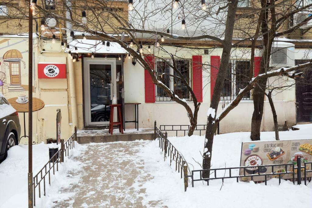 Apartment Near Bessarabsky Square 基輔 外观 照片